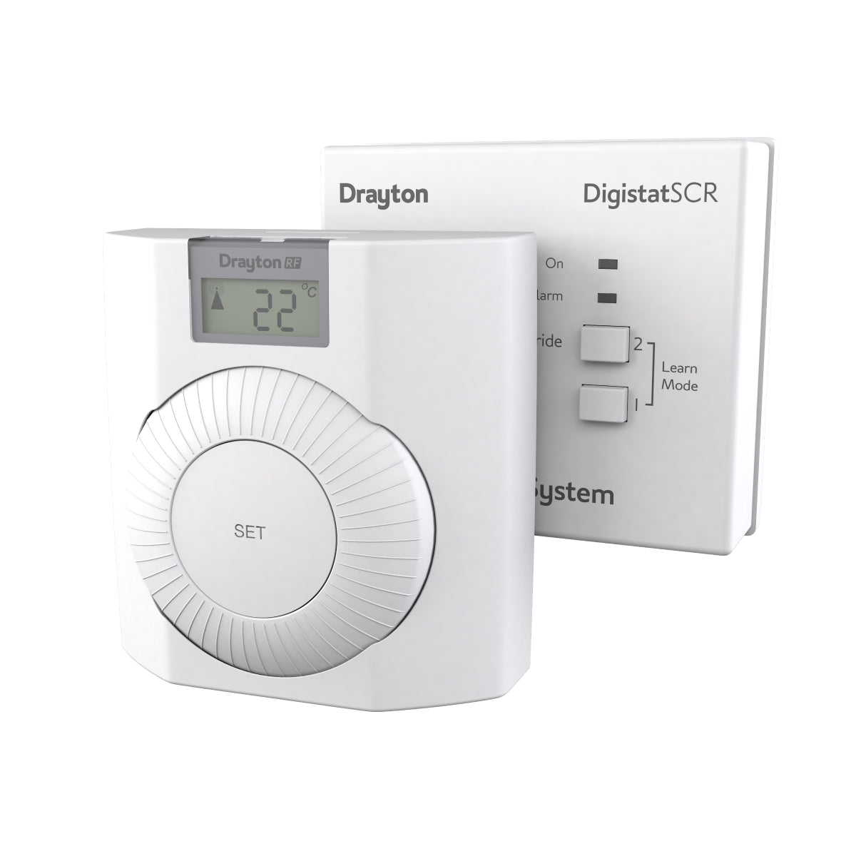 Drayton Digistat+ RF wireless thermostat with SCR receiver