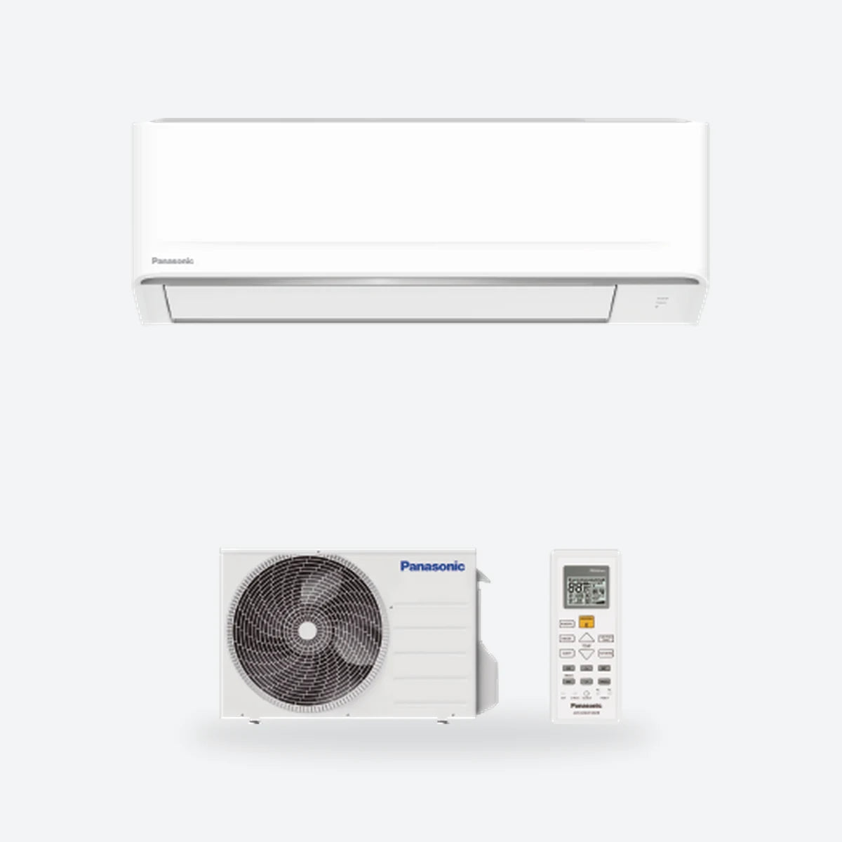 Panasonic BZ indoor unit, outdoor unit and remote control