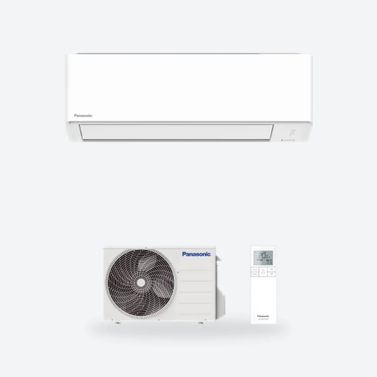 Panasonic TZ indoor unit, outdoor unit and remote control