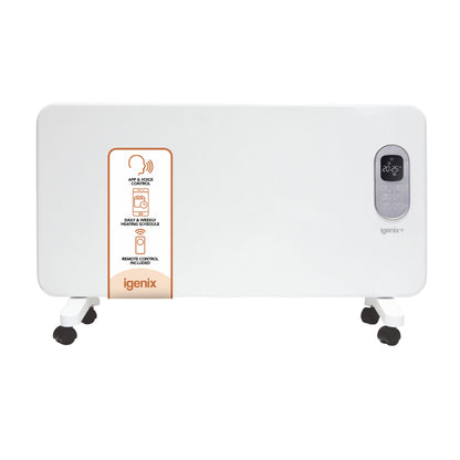 Igenix IG9520WIFI 2 kW smart panel heater in white