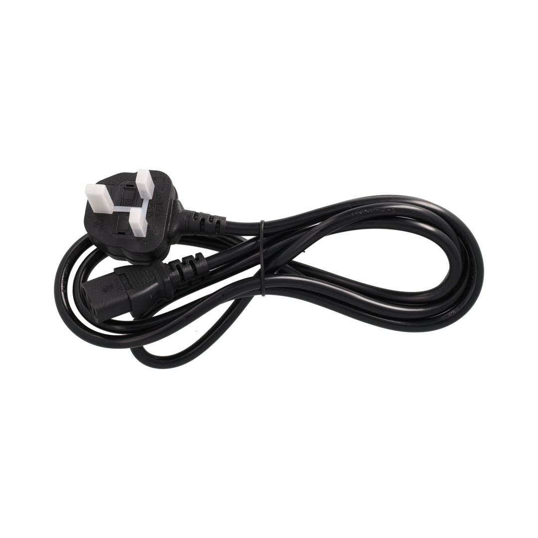 JAVAC CC-141-A2L UK plug mains lead (supplied)