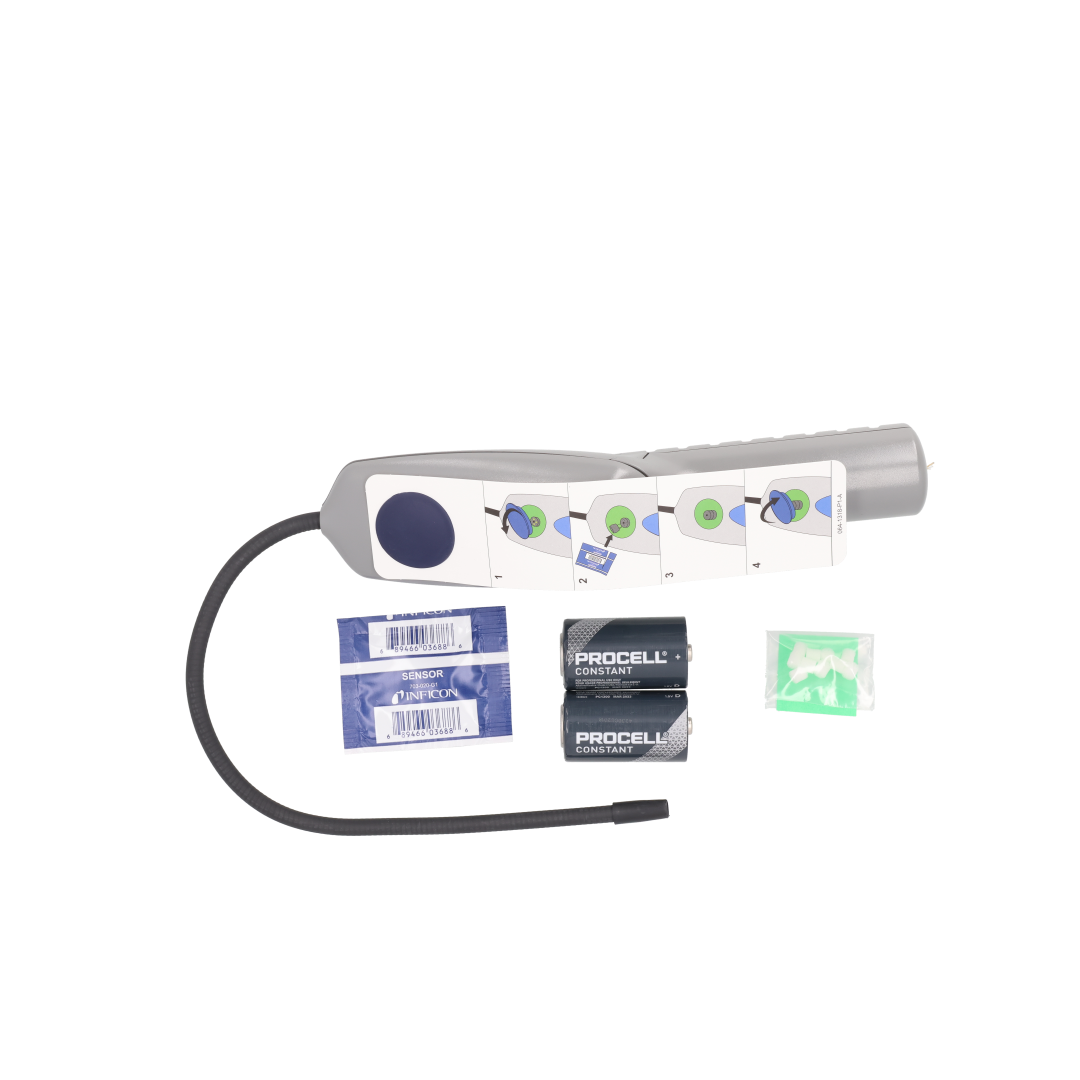 JAVAC Tek-Mate leak detector with spare filters
