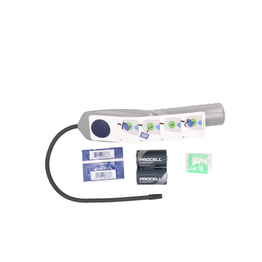 JAVAC Tek-Mate leak detector with spare filters