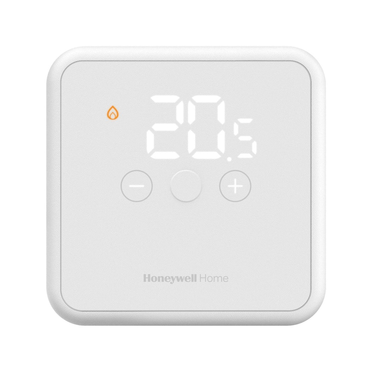 Honeywell Home DT4R wireless room thermostat, front view