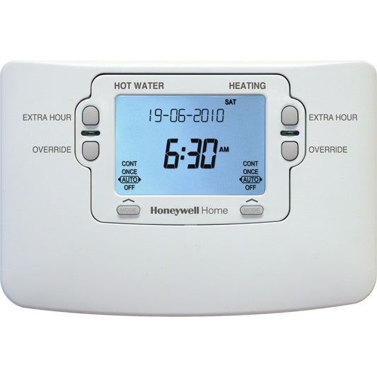 Honeywell Home ST9400C 2 channel programmer, front view