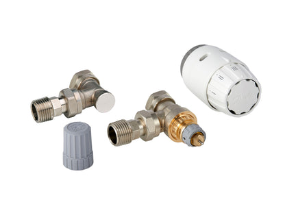 Danfoss RAS-C2 TRV pack contents, alternative view