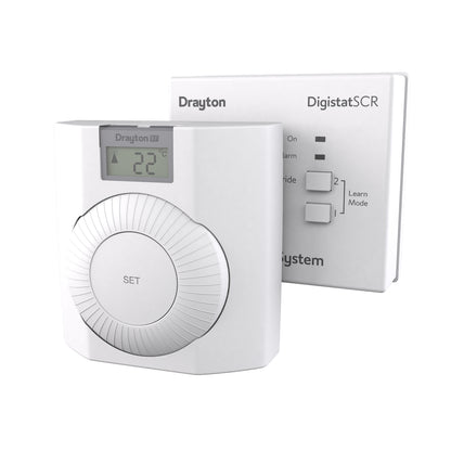Drayton Digistat+ RF wireless thermostat with SCR receiver
