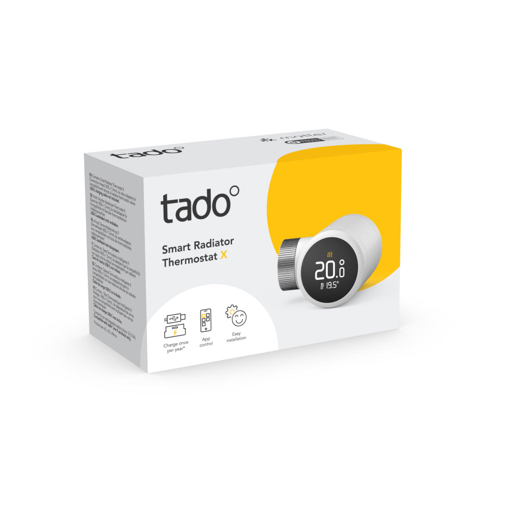 tado Smart Radiator Thermostat X retail box