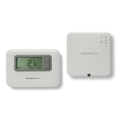 Honeywell Home T3R wireless programmable thermostat with receiver