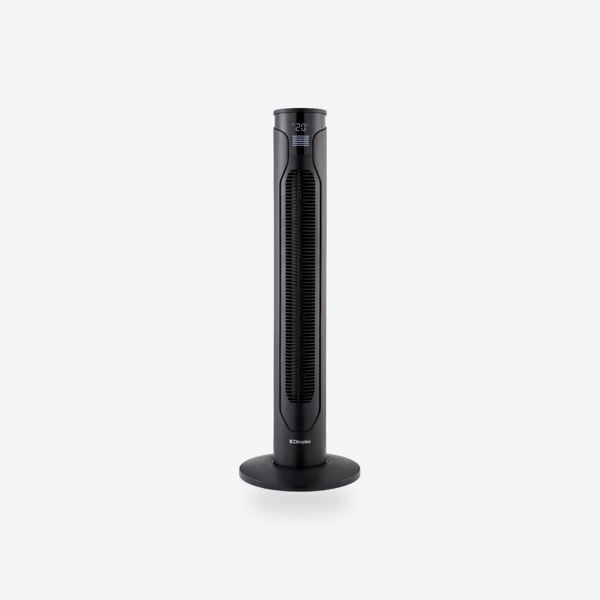 Dimplex EasyBreeze tower fan in anthracite, front view