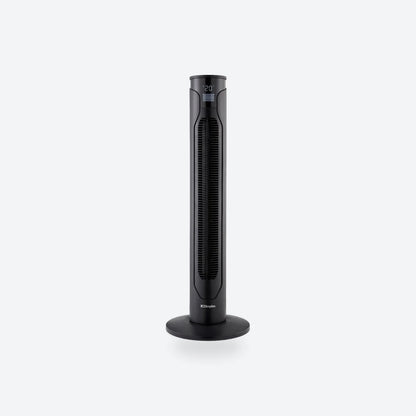 Dimplex EasyBreeze tower fan in anthracite, front view