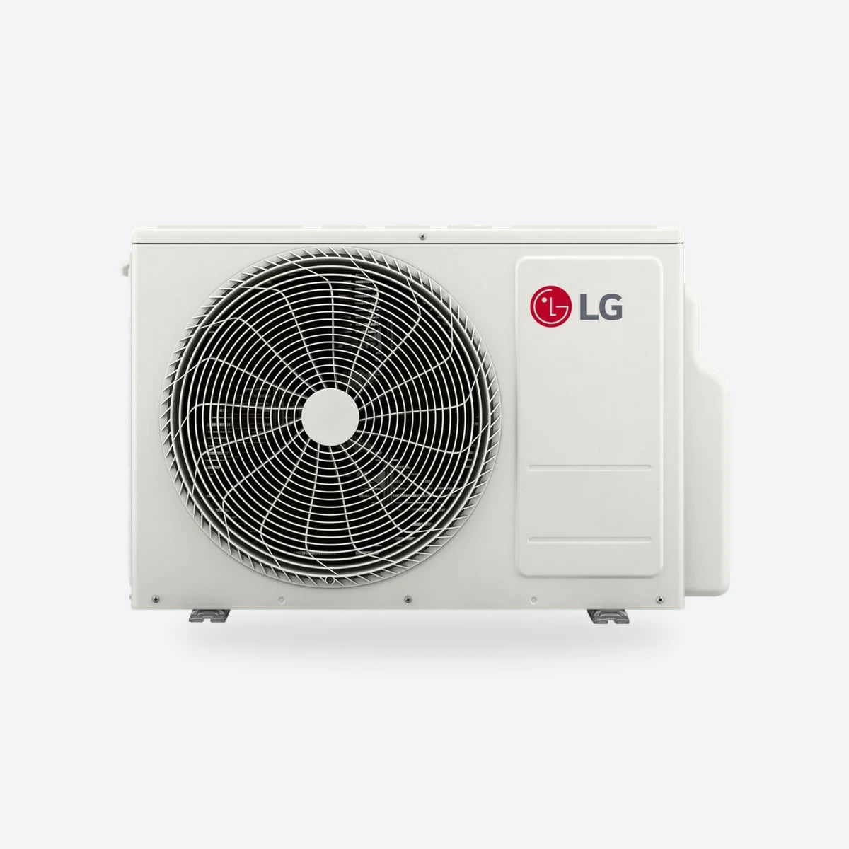 LG Multi F MU5R30 outdoor unit in white, front view