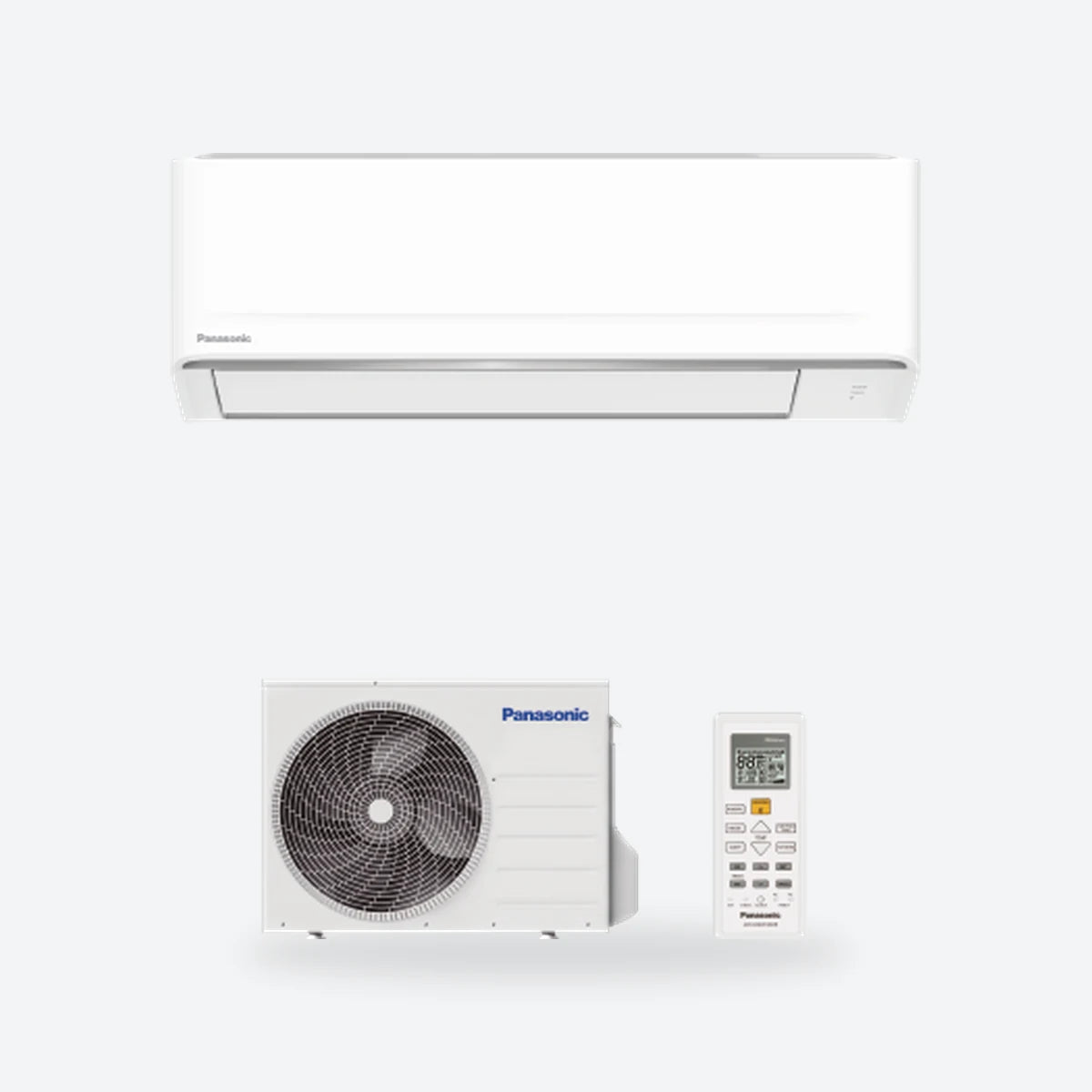 Panasonic BZ indoor unit, outdoor unit and remote control