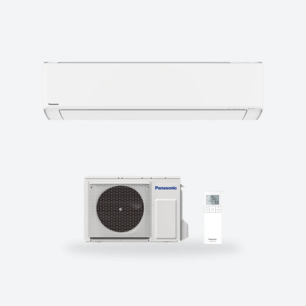 Panasonic Etherea indoor unit, outdoor unit and remote control