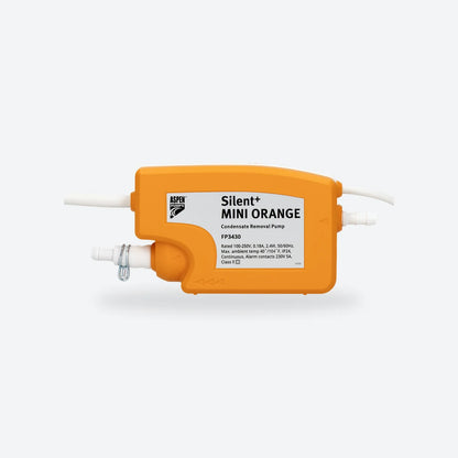 Aspen Silent+ Mini Orange Gen 5 FP3430 condensate pump, front view