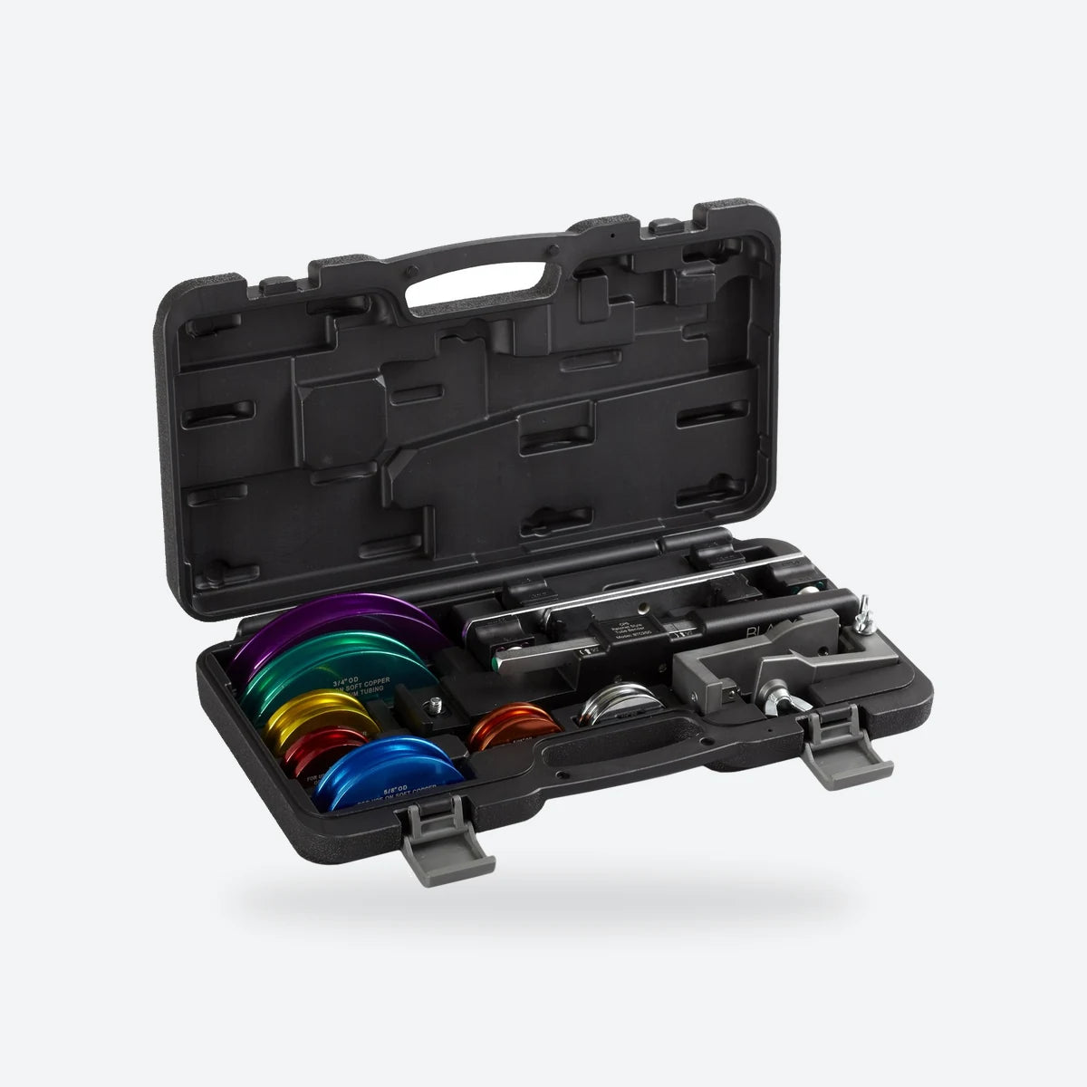 CPS BlackMax ratcheting tube bender kit in its case