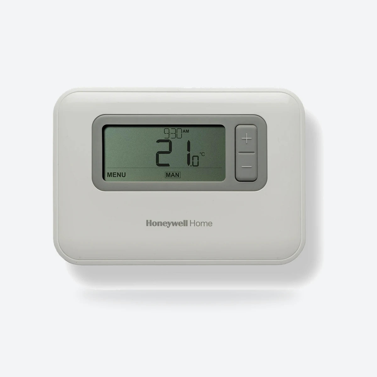Honeywell Home T3 wired programmable thermostat, front view