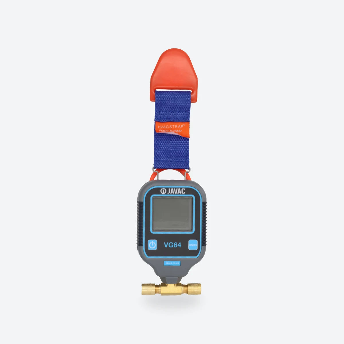 JAVAC VG64 digital vacuum gauge, front view