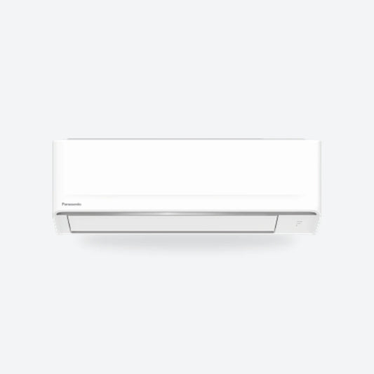 Panasonic BZ wall-mounted air conditioning indoor unit in white, seen from the front.
