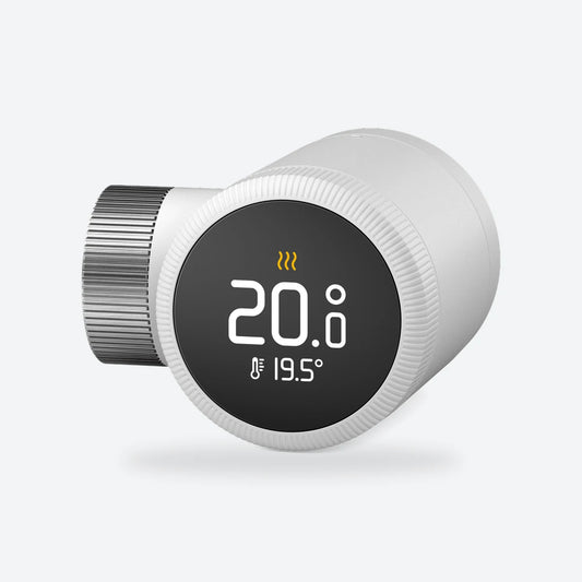 tado° Smart Radiator Thermostat X, angled view