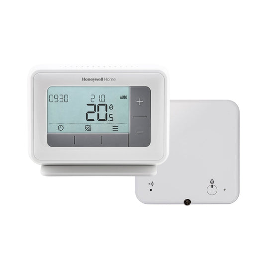 Honeywell Home T4R wireless programmable thermostat with receiver